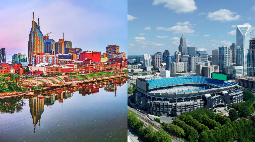 Nashville vs Charlotte Comparison: Strategic Economic Profiles for 2026